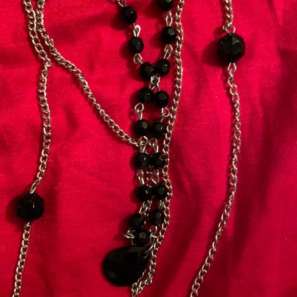 ❤️Sheer Back Bongo Top w/Removeable Necklace-NWT❤️ - Picture 5 of 6